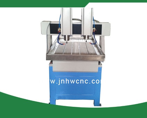 SW-6090 independent dual head jade carving machine